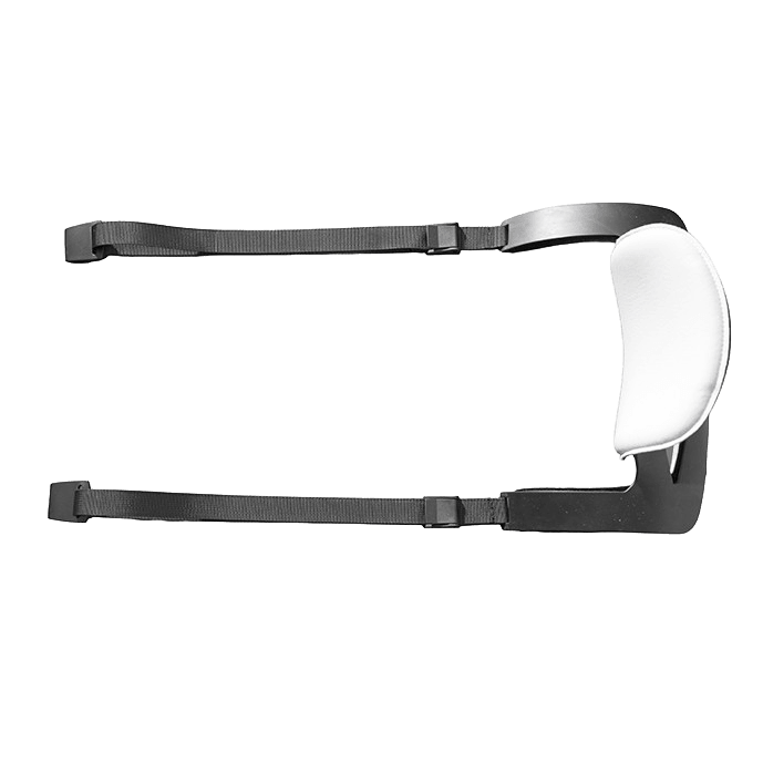 Vue de dessus du support cervical Colette